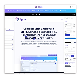 CMS screenshot