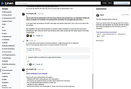 Linen Example Page