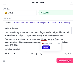 Editshortcut