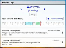 LogSpace screenshot