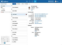 Mailfence Contacts