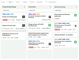 Task Management screenshot