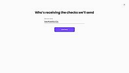 Name On Check Screen