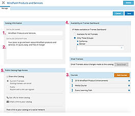 Create a catalog