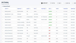 Job Catalog