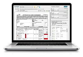 Certificate of liability Insurance