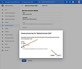 Google Single Sign-On (SSO) Setup 