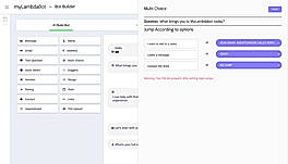 MyLambdabot : Bot builder screenshot