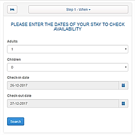 My Reservation System screenshot