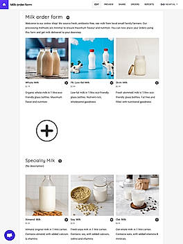 Order Form Editor