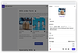 Products in Order Forms