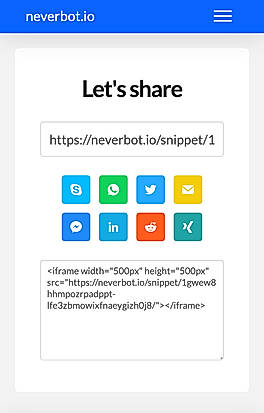 neverbot.io screenshot
