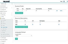 Settings Dynamic Descriptor