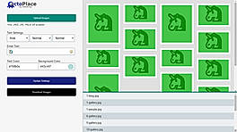 Upload images