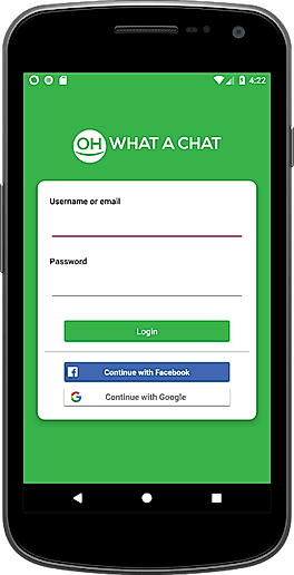 OhWhatAChat screenshot