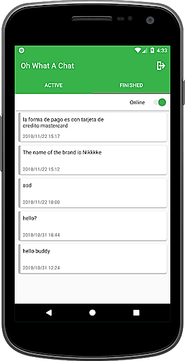 OhWhatAChat screenshot
