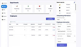 Department screenshots