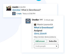OneBar : screenshot