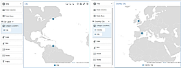 Oracle Analytics Maps Cities with the Same Name