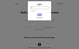 Authentication screenshot
