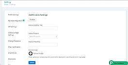 Subscription settings