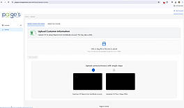 Upload Customer Information