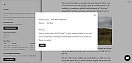 Newsletters screenshot