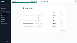 Manage API Keys