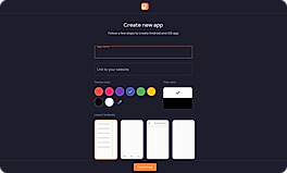 Create new app