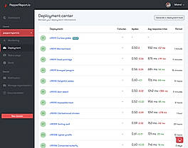 PepperReport.io screenshot