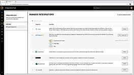 Manage Integration