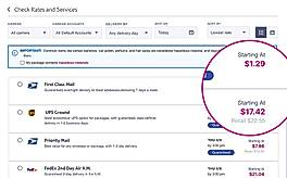 Rates and Services