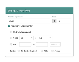 Attendance Type Edit