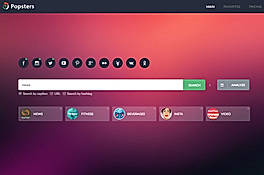 Popsters : Dashboard screenshot