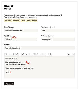 PostSheet screenshot