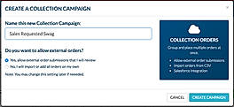 Create a Collection Campaign