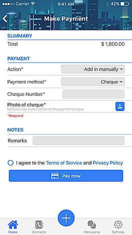 Payment screenshot