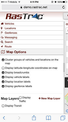 Map Options