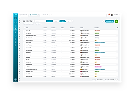 Clients screenshot