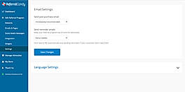 Email Settings