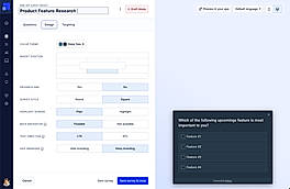 Web-App Survey Widgets screenshot