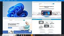 Click View all displays to see all monitors at once