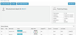 View Refurbishment Ticket