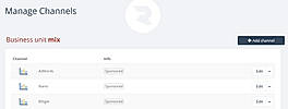 Manage Channels