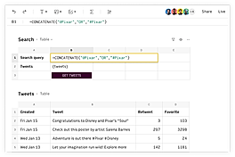Rows screenshot