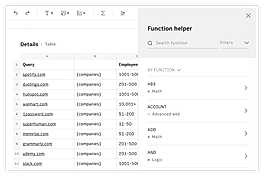 Rows screenshot