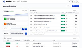 Dashboard screenshot