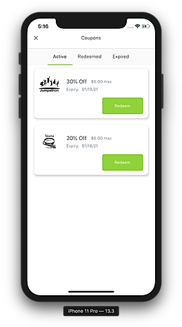Sacreserv : CouponList screenshot