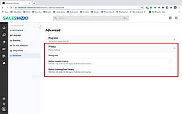 Advance Privacy