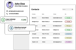Contact screenshot